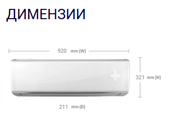 VIVAX | ACP-12CH35AEHI+ R32 Gray Mirror